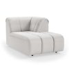 Wave couch: element right divan, corduroy rib, cream - Image 2