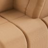 Wave couch: element right high arm, corduroy rib, brown - Image 3