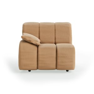 corduroy rib, brown