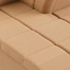 Wave couch: element right divan, corduroy rib, brown - Image 3
