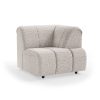 Wave couch: element right high arm, sneak light grey - Image 2