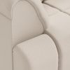 Wave couch: element left high arm, cosy, beige - Image 3