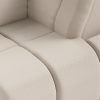 Wave couch: element right high arm, cosy, beige - Image 3