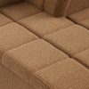 Wave couch: element right divan,corduroy velvet, aged gold - Image 3