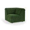 Wave couch: element corner, royal velvet green - Image 2