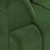 Wave couch: element left high arm, royal velvet green - Image 3