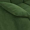 Wave couch: element left low arm, royal velvet green - Image 3