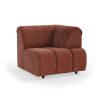 Wave couch: element right high arm, royal velvet magnolia - Image 2