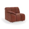 Wave couch: element left low arm, royal velvet magnolia - Image 2