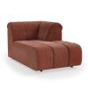 Wave couch: element right divan, royal velvet magnolia - Image 2