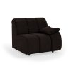 Wave couch: element right low arm, royal velvet espresso - Image 2