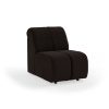 Wave couch: element middle small, royal velvet espresso - Image 2