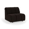 Wave couch: element middle, royal velvet espresso - Image 2