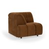 Wave couch: element left high arm, royal velvet caramel - Image 2