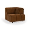 Wave couch: element right high arm, royal velvet caramel - Image 2