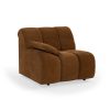Wave couch: element left low arm, royal velvet caramel - Image 2