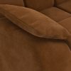Wave couch: element left low arm, royal velvet caramel - Image 3