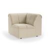 Wave couch: element corner, corduroy rib, hay - Image 2