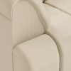Wave couch: element left high arm, corduroy rib, hay - Image 3