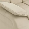 Wave couch: element left low arm, corduroy rib, hay - Image 3
