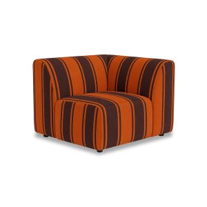 Alternative view of BRONCO outdoor couch: element corner, retro