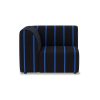 BRONCO outdoor couch: element left end, burnt sky