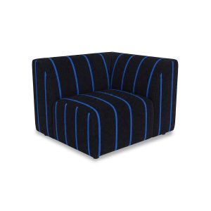 Alternative view of BRONCO outdoor couch: element right end, burnt sky