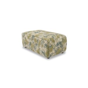 Alternative view of BRONCO outdoor couch: element hocker small, botanical