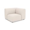 BRONCO outdoor couch: element left end, natural - Image 2