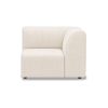 BRONCO outdoor couch: element right end, natural