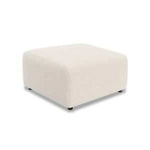 Alternative view of BRONCO outdoor couch: element hocker, natural