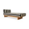 Outdoor daybed teak, stracciatella - Image 2