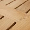 Outdoor daybed teak, chalkstripe - Image 4