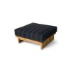 Outdoor hocker teak, burnt sky - Image 3