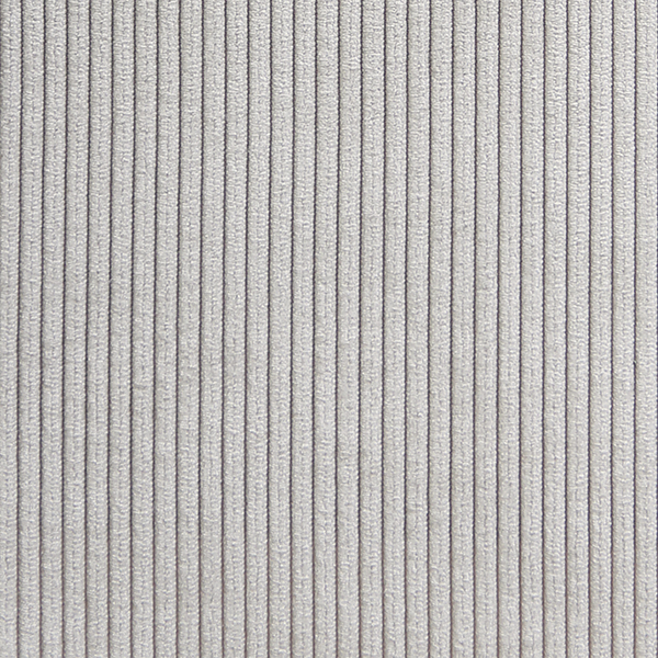 Retro sofa: 3-seats, corduroy rib, cream - Image 3