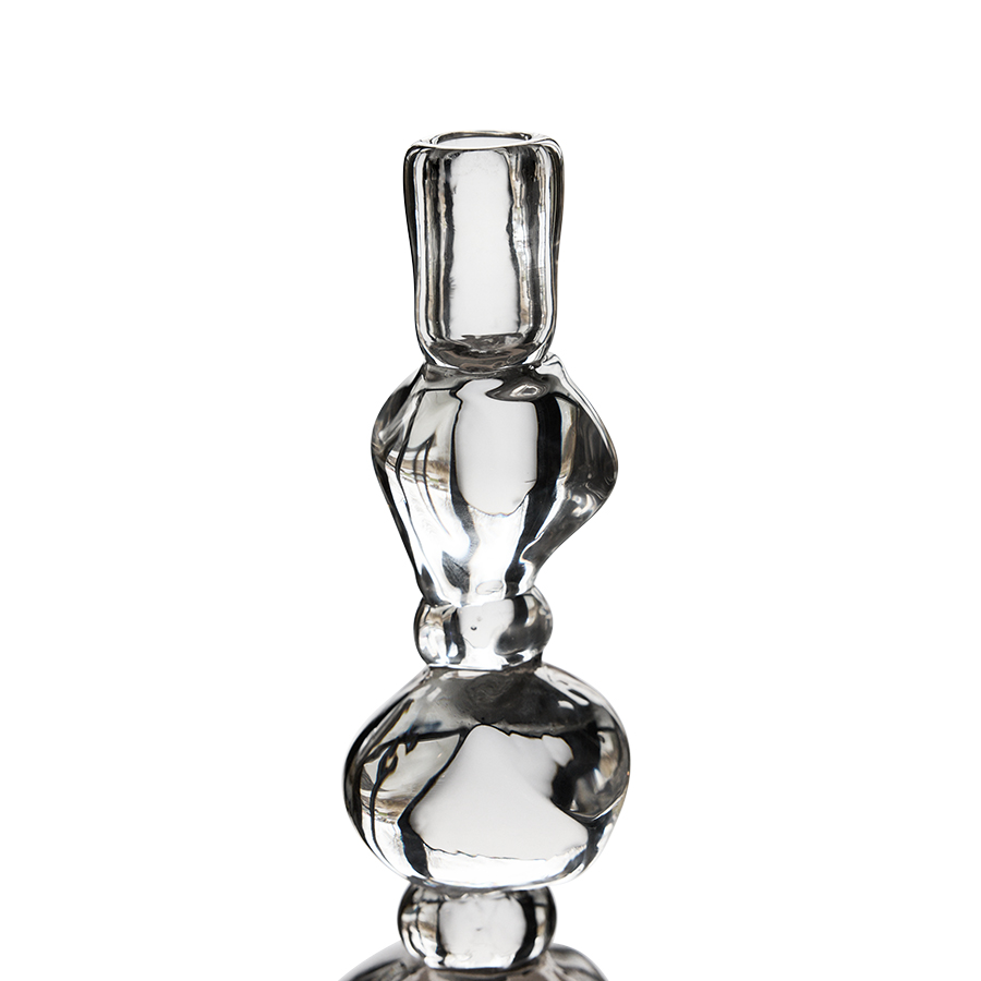 Nienke Sikkema for HKLIVING: candle holder large, crystal - Image 2