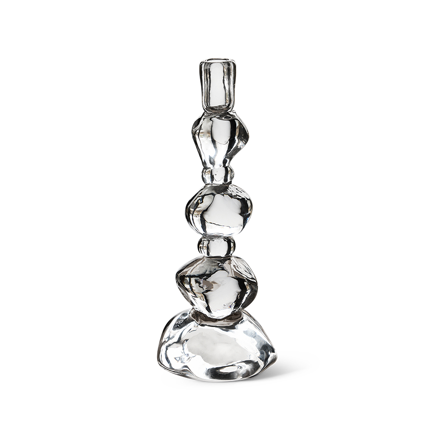 Nienke Sikkema for HKLIVING: candle holder large, crystal