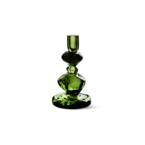 Nienke Sikkema for HKLIVING: candle holder medium, emerald