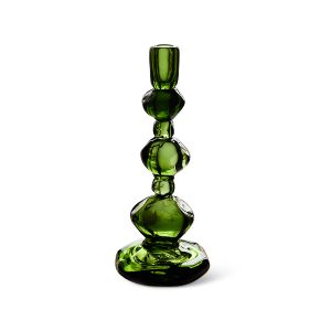 Nienke Sikkema for HKLIVING: candle holder large, emerald