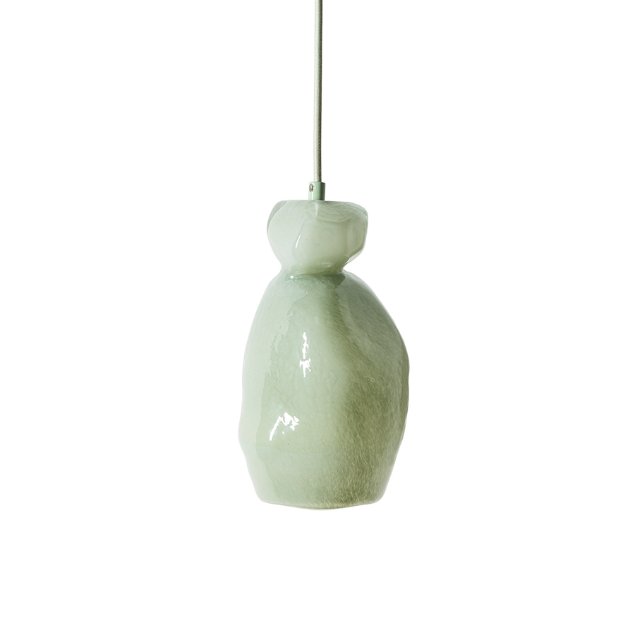 Nienke Sikkema for HKLIVING: gemstone lamp, tourmaline