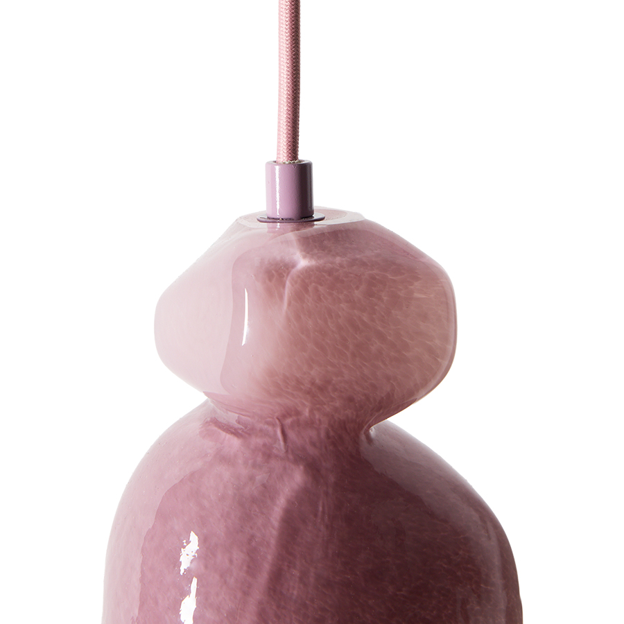Nienke Sikkema for HKLIVING: gemstone lamp, amethyst - Image 3