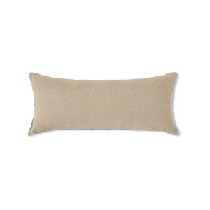 Alternative view of Natural patched cushion (70x30cm)