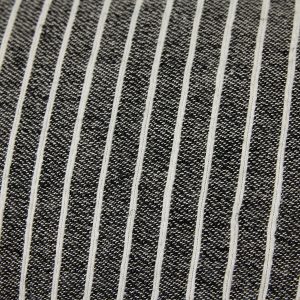 Alternative view of Striped cushion monochrome (70x40cm)