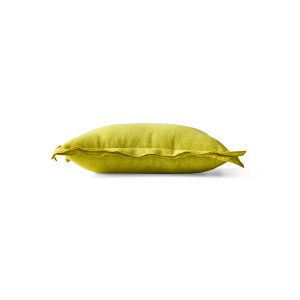Alternative view of Linen cushion, lemongrass (50x30cm)