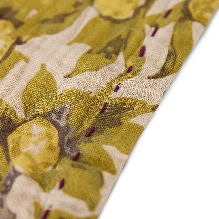 Cotton napkins mediterranean olive (set of 2) - Image 2