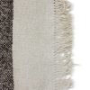 Striped woolen kelim cream (200x300cm) - Image 4
