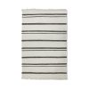 Striped woolen kelim cream (200x300cm)