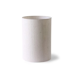 Cylinder lamp shade natural linen (24,5x24,5cm)