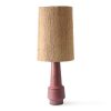 Cone lamp shade silk brown (32x32cm) - Image 2