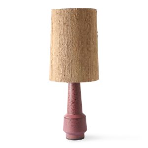 Alternative view of Cone lamp shade silk brown (32x32cm)
